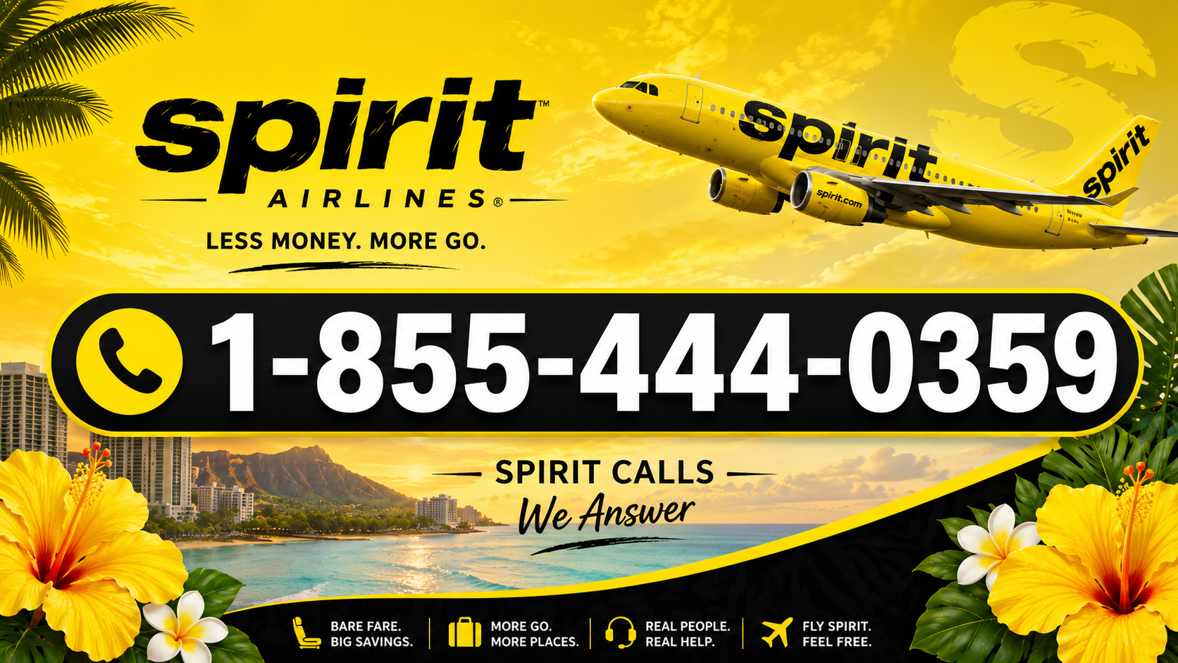 Spirit Airlines Flight Booking Assistance | 24/7 Travel Help +1-855-444-0359